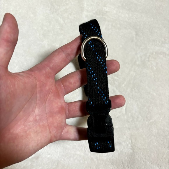Dog Collar Howies Hockey Black Lace OS Adjustable - Picture 1 of 3